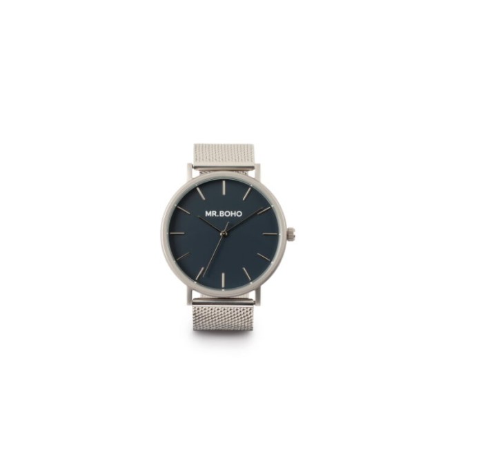 RELOJ BLUE METALLIC IRON