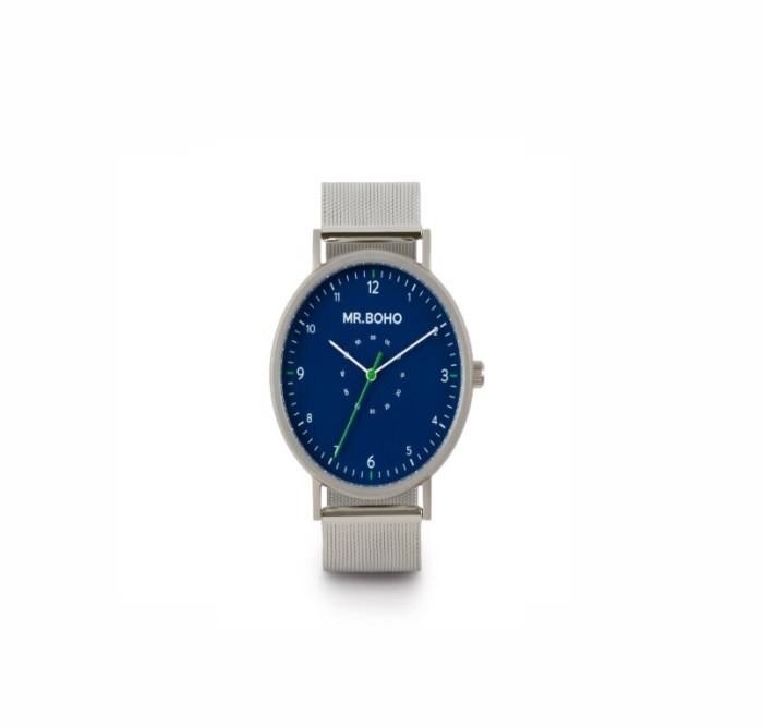 RELOJ CASUAL METALLIC IRON BLUE